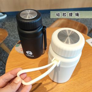 In The Morning Stainless <b>Steel</b> Water <b>Bottle</b> 1L Double Wall Vacuum Insulated With Tea Strainer Travel Use - Product Image 2
