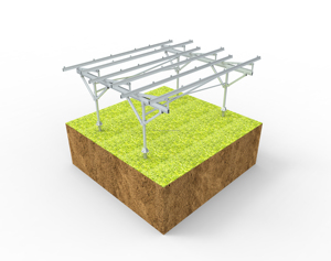 Montaje solar confiable para montaje en tierra Alu vs solución de montaje en Tierra solar Sistema de marco solar Alu - Product Image 6