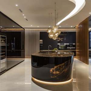 Diseño de Gabinetes de Cocina Modernos de Lujo Italianos, Fabricantes Chinos de Muebles de Cocina, Islas, Remodelación de Cocina Personalizada para Toda la Casa - Product Image 2