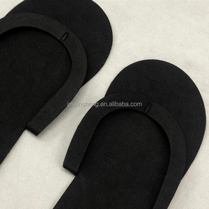 Pantuflas Desechables para Pedicura, Chanclas de EVA Negras, Ligeras, Modernas, Cómodas, Duraderas, Plegables, con Empaque Personalizado <span class=keywords><strong>PSH</strong></span> - Product Image 3
