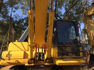 Excavadora de orugas hidráulica Komatsu usada, máquina de excavación de 35 toneladas, horas bajas, lista para trabajar - Product Image 3
