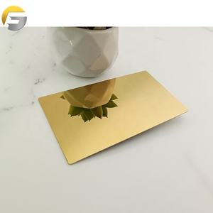 Feuille décorative en titane doré CL13 8K finition miroir 8K feuille d'acier inoxydable revêtue de Pvd plaque 304 - Product Image 4