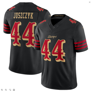 Jersey Sepak Bola Amerika Rivalitas 2026 17 Josh Allen 12 Puka Nacua 10 Drake Maye 54 Fred Warner 23 McCaffrey 10 Hill - Product Image 4