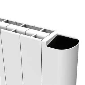 <span class=keywords><strong>Radiateur</strong></span> électrique intelligent mural à inertie en aluminium, rempli d'huile, E09C <span class=keywords><strong>2000W</strong></span>, avec écran OLED, programmes P1-P6, programmes personnalisés P7-P9 - Product Image 3