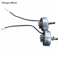Moteur sans balais à aimant permanent à rotor externe 24V CC BL6121W à montage sur bride, faible émission de chaleur, pour ventilateur de circulation d'air intérieur