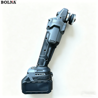 BOLNA OEM/ODM Meuleuse d'angle industrielle portable sans fil 21V sans balais avec interrupteur à gâchette, disque de meulage, 1500mAh, 20000 tr/min