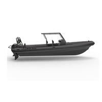 Bateau de luxe gonflable rigide en aluminium, 9.5m, 3 pieds, 950
