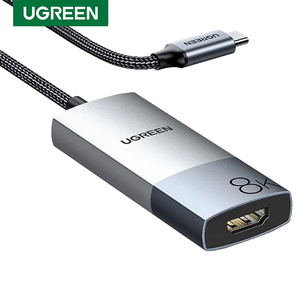 Ugreen usb c כדי 8k hdmi מתאם עבור xiaomi macbook pro אוויר ipad pro <span class=keywords><strong>samsung</strong></span> galk hdmi כבל ממיר hdmi