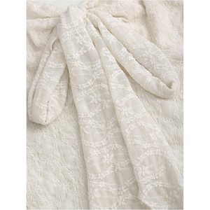 Haut peplum sans manches en dentelle pour femme, à nouer devant, respirant, idéal pour l'été - Product Image 3