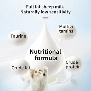 Leche en polvo de cabra de alta proteína con probióticos Suplementos naturales para mascotas para perros y gatos Fábrica al por mayor Suplementos para el cuidado de la salud de mascotas - Product Image 3