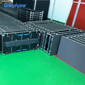 Flexible LED Video Wall Outdoor Building Background Foldable Display Screen For Advertising