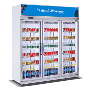 Vitrina Refrigerada Comercial R290 para Bebidas, con 1/2/3 Puertas, Enfriador de Bebidas Comercial 0-10 ° C para Tienda Minorista - Product Image 3