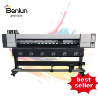 Imprimante d'étiquettes flexibles Roll-to-Roll Benlun 1440 DPI 3600 DPI UV et éco-solvant 1900 avec tête XP600 1600E 3200E, imprimante éco-solvant 1800