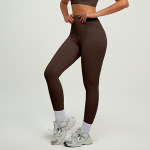 Leggings de Yoga de Nailon y Elastano de Alta Flexibilidad, 75% Nailon, 25% Elastano, Cintura Alta, Suaves y Cómodos para Correr, para Mujer - Product Image 4