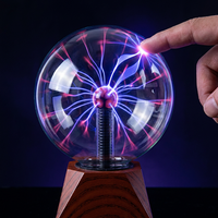 Lampe Plasma Tactile OEM en Gros à Contrôle Sonore pour Décoration Maison, Fêtes et Chambre