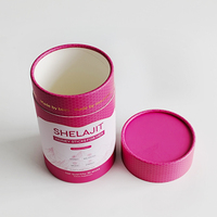 Tube en carton rigide de qualité supérieure, personnalisé pour l'emballage de compléments alimentaires, de pilules, de capsules, de marques de produits de remise en forme