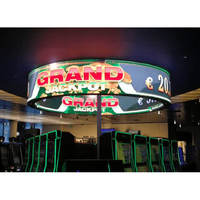 Módulo de Pantalla LED Flexible y Curva de Interior HD P2 SMD a Todo Color para Publicidad