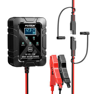 <span class=keywords><strong>Chargeur</strong></span> <span class=keywords><strong>de</strong></span> <span class=keywords><strong>batterie</strong></span> au plomb-acide pour <span class=keywords><strong>moto</strong></span> et voiture 6V 12V, <span class=keywords><strong>batterie</strong></span> au phosphate <span class=keywords><strong>de</strong></span> fer et <span class=keywords><strong>de</strong></span> lithium <span class=keywords><strong>de</strong></span> marque originale, connecteur rapide SAE - Product Image 2