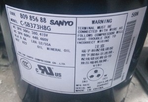 C-SBN373H8G Máy Nén Bơm Nhiệt Điều Hòa Không Khí Máy Nén Cuộn 5P Song Song - Product Image 2