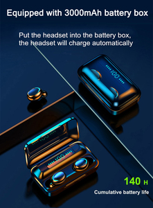 Audífonos Bluetooth Originales <span class=keywords><strong>con</strong></span> Caja de Carga, Auriculares Inalámbricos Estéreo 9D Deportivos <span class=keywords><strong>con</strong></span> Micrófono - Product Image 6