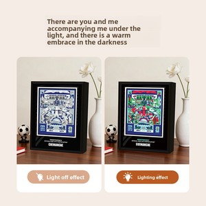 ลำโพงบลูทูธอะคริลิคแกะสลักลายอเมริกันแคนาดา สำหรับงานตกแต่งระดับไฮเอนด์  วัสดุอะลูมิเนียมอัลลอยด์ พร้อมจอแสดงผล - Product Image 2