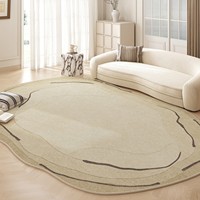 Tapis de salon modernes abstraits de grande taille, fabriqués à la machine, sur mesure, prix fabricant, pour l'intérieur européen