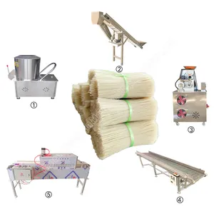 آلة صنع شعرية الأرز, آلة صنع شعرية الأرز المعكرونة صنع خط إنتاج شعرية آلة semai