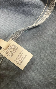 Logo personalizzato all'ingrosso moda <span class=keywords><strong>donna</strong></span> autunno inverno vestiti girocollo manica lunga strappata giacche in Denim Outerwear Jeans cappotti - Product Image 5