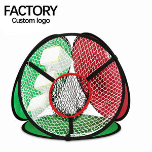 Red de golf plegable de 3 lados para 3 pelotas, práctica herramienta de entrenamiento de 3 lados para practicar chipping - Product Image 5