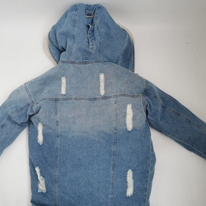 Wholesale Fox Fur Collar <strong>Denim</strong> <strong>Jacket</strong> Fashion Thick Warm Winter Soft Real Rex Rabbit Fur Jean <strong>Jacket</strong> <strong>Women</strong> - Product Image 3