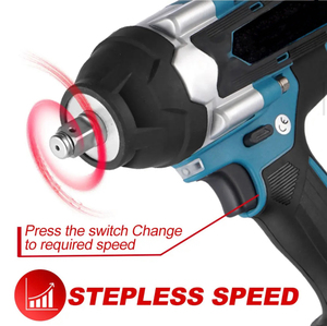 Llave Eléctrica <span class=keywords><strong>de</strong></span> Alto Torque para Reparación Automotriz, con Placa <span class=keywords><strong>de</strong></span> Carga sin Escobillas, Batería <span class=keywords><strong>de</strong></span> Litio <span class=keywords><strong>de</strong></span> 21V, <span class=keywords><strong>Pistola</strong></span> <span class=keywords><strong>de</strong></span> <span class=keywords><strong>Impacto</strong></span> <span class=keywords><strong>de</strong></span> Alta Resistencia - Product Image 3