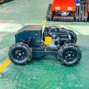 Gratis verzending CE EPA goedgekeurde terreinwagen grasmaaier landbouw rubberen afstandsbediening robot grasmaaier - Product Image 4