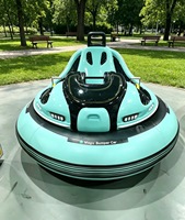 Fabricant de Guangzhou OEM ODM Voiture tamponneuse gonflable personnalisée, Voiture tamponneuse gonflable à batterie avec lumières néon colorées