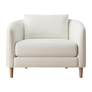 New Style Fashion High Back Designer Accent Chair Living Room Velvet Upholstered Modern Accent Chair