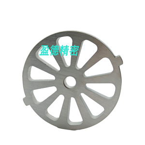 Lame de hachoir à viande Evsc 10 en forme d'éventail en acier inoxydable 420 pour robots culinaires - Product Image 1