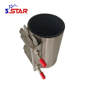 Klem Perbaikan Kebocoran Pipa SS 304 Quick Coupling Klem Perbaikan Pipa Baja Tahan Karat - Product Image 1