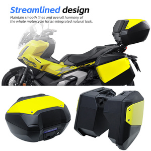 Top Case Latéral pour Moto <span class=keywords><strong>Honda</strong></span> <span class=keywords><strong>X</strong></span>-<span class=keywords><strong>ADV</strong></span> <span class=keywords><strong>750</strong></span>, Sacoches de Selle, Coffre Résistant aux Chocs et à la Pression, Idéal pour les Longs Trajets - Product Image 1