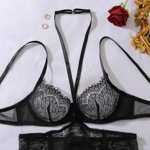 Nueva Tendencia en Lencería de Lujo, Conjunto de Lencería Transparente con Encaje, Bralette Sexy para Mujer, Conjuntos Sensuales para Mujer Madura, Lencería con Push-Up - Product Image 6