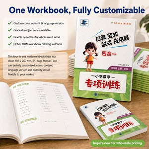 สมุด<span class=keywords><strong>แบบ</strong></span><span class=keywords><strong>ฝึก</strong></span>หัดปกอ่อน<span class=keywords><strong>แบบ</strong></span>สั่งทำพิเศษ เข้าเล่ม<span class=keywords><strong>แบบ</strong></span>เย็บกาว สำหรับ<span class=keywords><strong>แบบ</strong></span><span class=keywords><strong>ฝึก</strong></span>หัดคณิตศาสตร์ต่างประเทศ พิมพ์หนังสือ<span class=keywords><strong>ป</strong></span>กอ่อน - Product Image 6