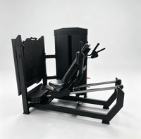 Équipement de fitness commercial : Stepper inversé à pendule et machine à fessiers, construction en acier, caractéristiques de sécurité, exercices pour les bras et les jambes