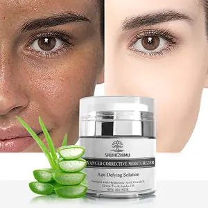 OEM Private Label Natural Orgânico Face Care Noite Ácido Hialurônico Clareamento Hidratante Creme Facial e Loção