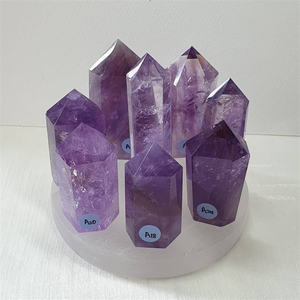 Torre de ponto de ametista natural, de alta qualidade, ponto de quartzo, torre, varinha de cristal de cura, <span class=keywords><strong>obelisk</strong></span> para venda - Product Image 3
