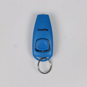 Silbato de entrenamiento para mascotas SmartPet 2 en 1 con clicker para perros y llavero, de plástico, operación manual, estilo sencillo - Product Image 5