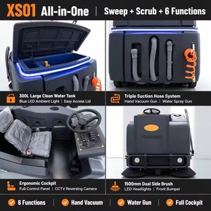 Machine de nettoyage et de lavage des sols XS01 tout-en-un, machine de nettoyage des sols durs et des tapis, nettoyeur de sols multifonction - Product Image 5