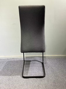 Modern High Back Fabric Home Furniture Dining <b>Chair</b> With Metal Legs for Restaurant - Product Image 6