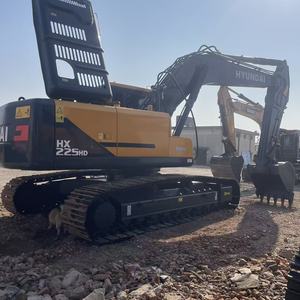 Excavatrice hydraulique sur chenilles d'occasion Hyundai HX225HD, machine de construction d'origine, 22,5 tonnes, HX225 225HD, grande pelle d'occasion - Product Image 4