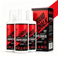 Craie liquide pour la gym, 200 ml, antidérapante, au carbonate de magnésium, respectueuse de la peau, personnalisable, directement de l'usine, pour le sport, l'escalade