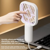 Lampe anti-moustiques portable domestique mini, lumière UV USB, exterminateur de moustiques avec batterie intégrée, attracteur/repousseur électrique 2-en-1
