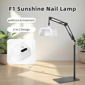 Nueva Lámpara LED UV Ajustable para Pies, 2 en 1, Soporte para Secador Rápido <span class=keywords><strong>de</strong></span> Esmalte en Gel, Herramienta <span class=keywords><strong>de</strong></span> Manicura, Lámpara <span class=keywords><strong>de</strong></span> Uñas - Product Image 2