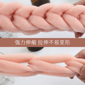 Exfoliating Bath <b>Scrubber</b> Long Strip Polyester <b>Body</b> Brush For Back Cleaning Shower Tool - Product Image 5